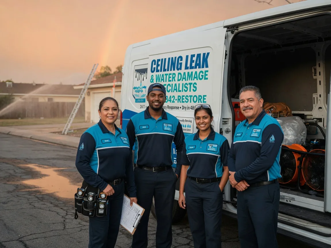 Ceiling Leak Cleanup company in Springfield, WV